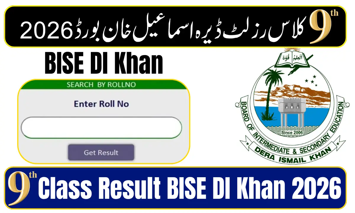 9th Class Result BISE DI Khan