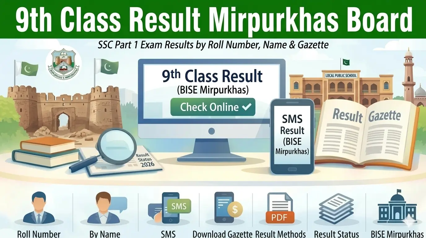 9th Class Result BISE Mirpurkhas